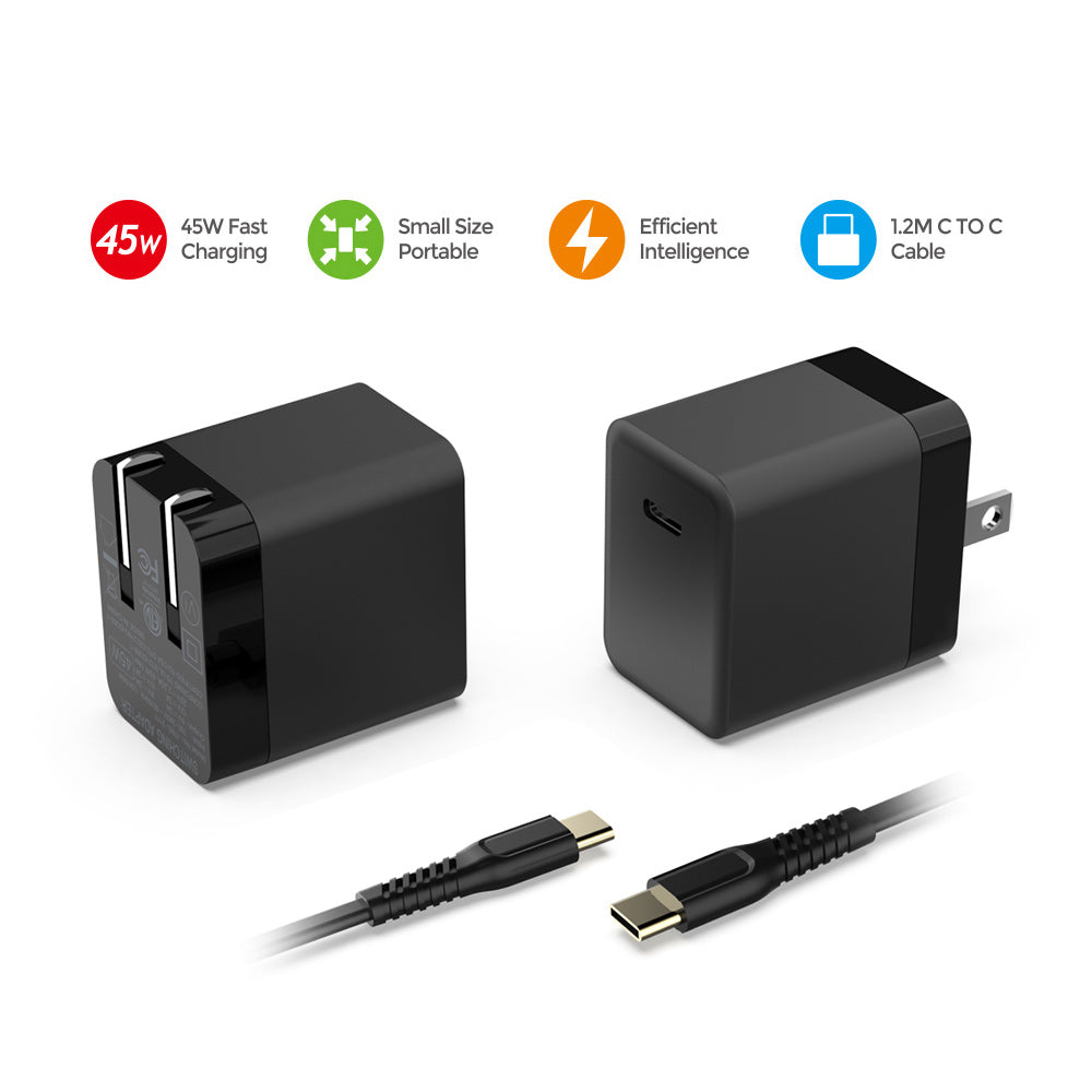 Dobe NSW Fast Charger 45W GAN For NSWITCH/NSWITCH LITE/NS OLED/Steam Deck (ITNS-2111B)