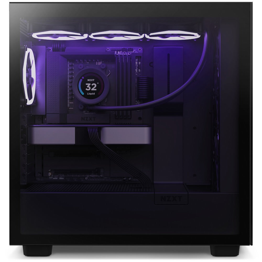NZXT N7 B650E AMD ATX Motherboard w/ WiFi & NZXT Cam Features (Black) (N7-B65XT-B1)