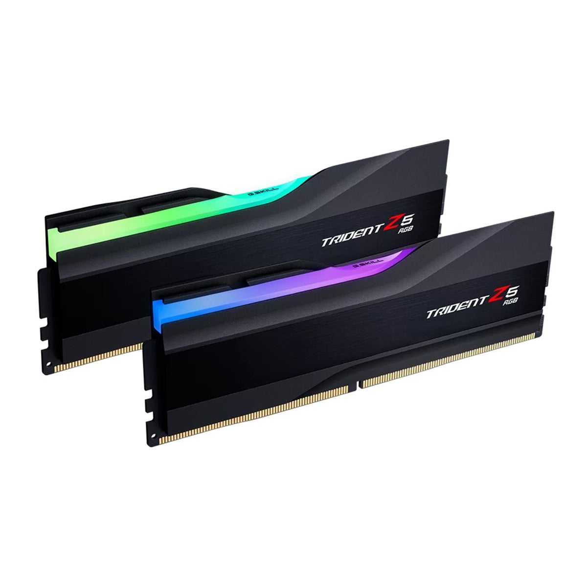 G.Skill Trident Z5 RGB 32GB (2x16GB) DDR5 7600MT/s CL36-46-46-121 1.40V Intel XMP Desktop Memory (Matte Black) (F5-7600J3646G16GX2-TZ5RK)