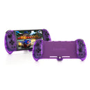 Dobe Eggshell Controller for Switch/Switch OLED (Transparent Purple)