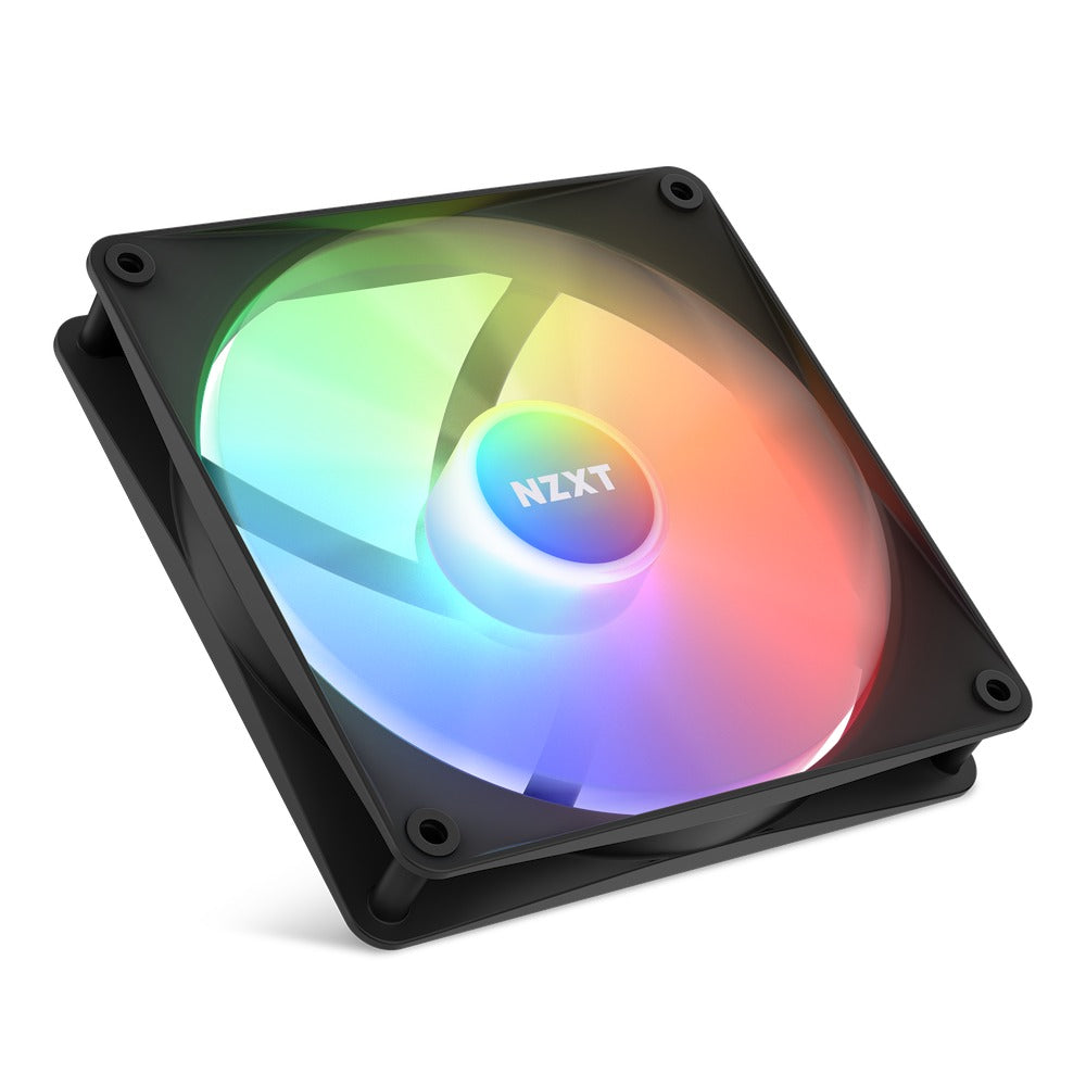 NZXT F140 RGB Core 140MM Hub-Mounted RGB Fan (Matte Black)