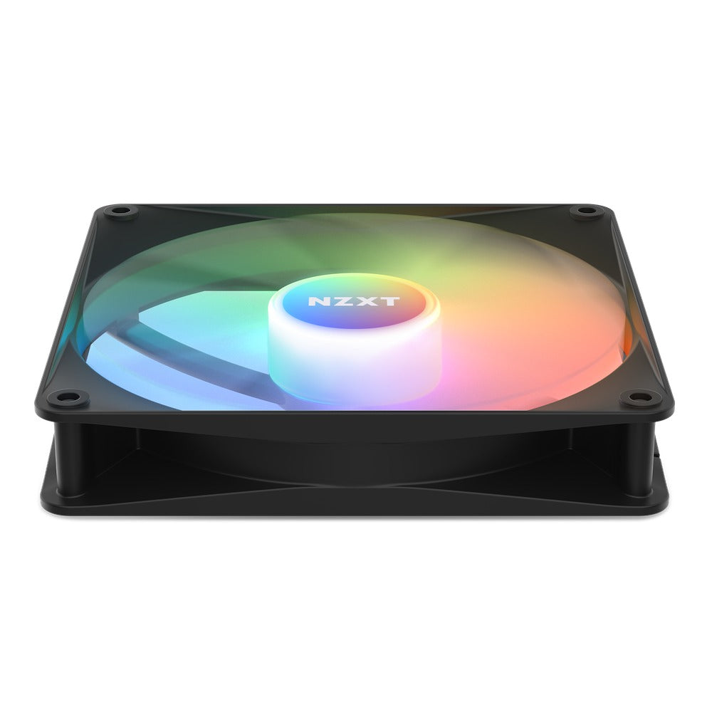 NZXT F140 RGB Core 140MM Hub-Mounted RGB Fan (Matte Black)