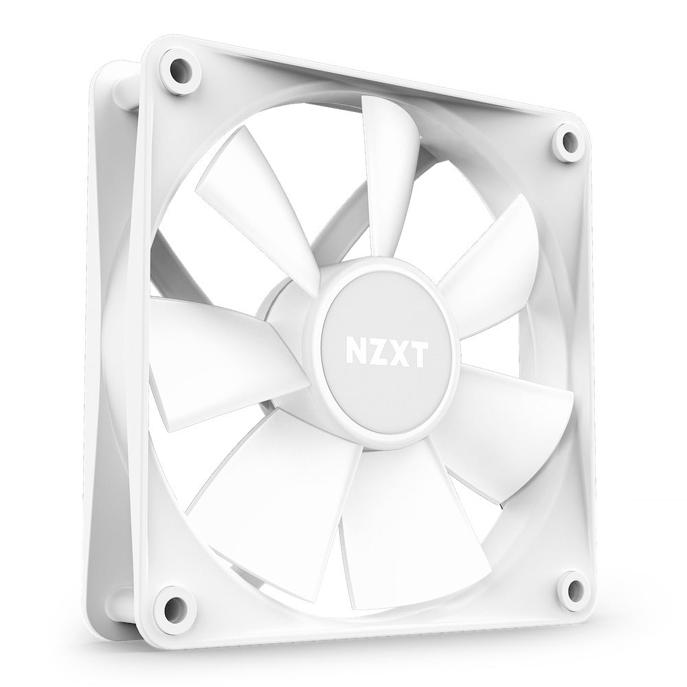 NZXT F140 RGB Core 140MM Hub-Mounted RGB Fan (Matte White)