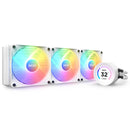 NZXT Kraken Elite 360 RGB 360MM AIO Liquid Cooler With LCD Display & RGB Fans (Matte White) (RL-KR36E-W1)