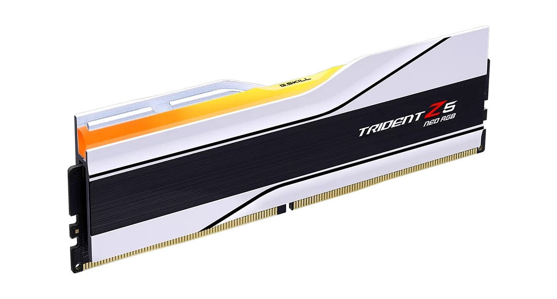 G. Skill Trident Z5 Neo RGB 32GB (2x16GB) DDR5 6000MHz 1.35V AMD EXPO Memory Kit (White) | DataBlitz