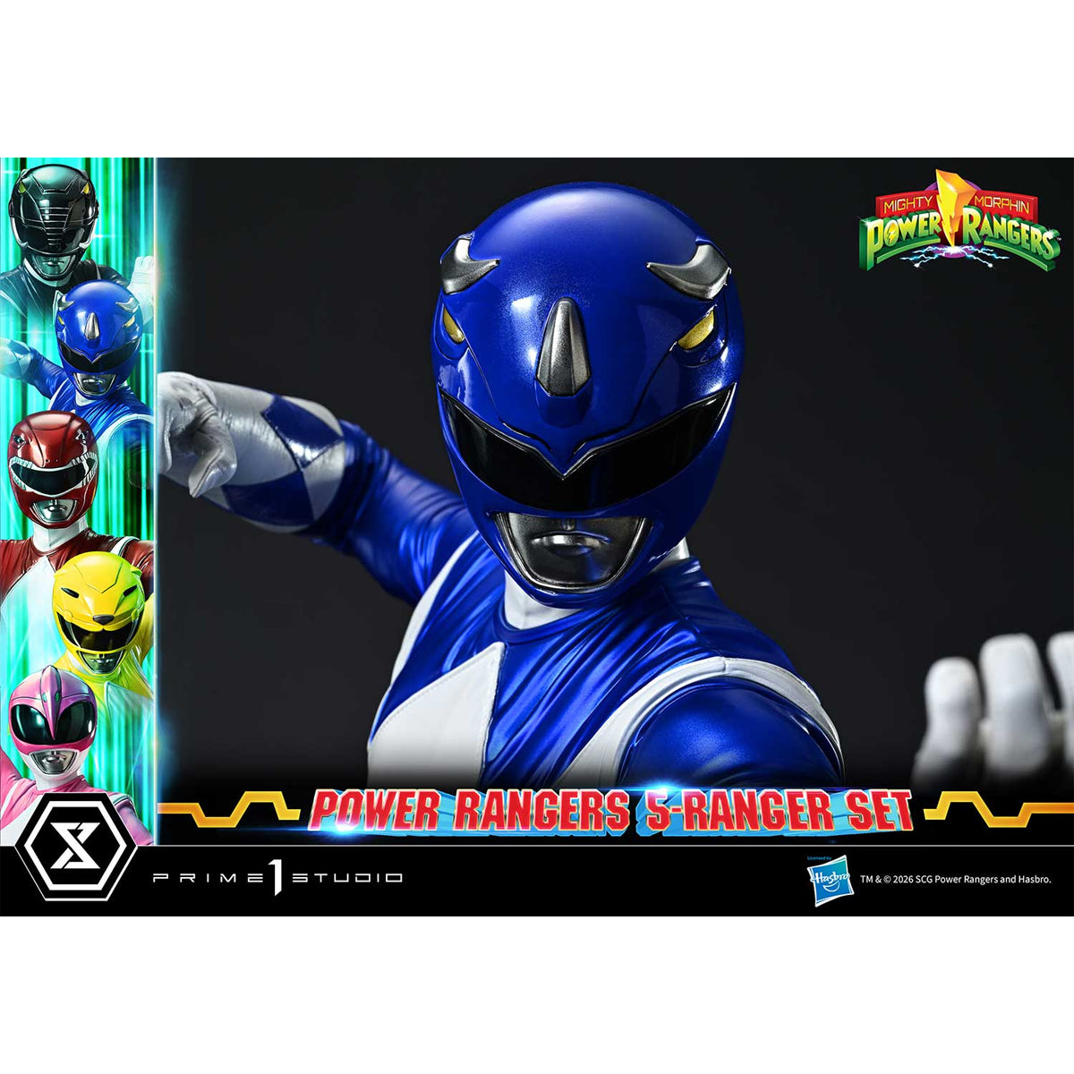 Premium Masterline Mighty Morphin Power Rangers: Power Rangers 5-Ranger Set