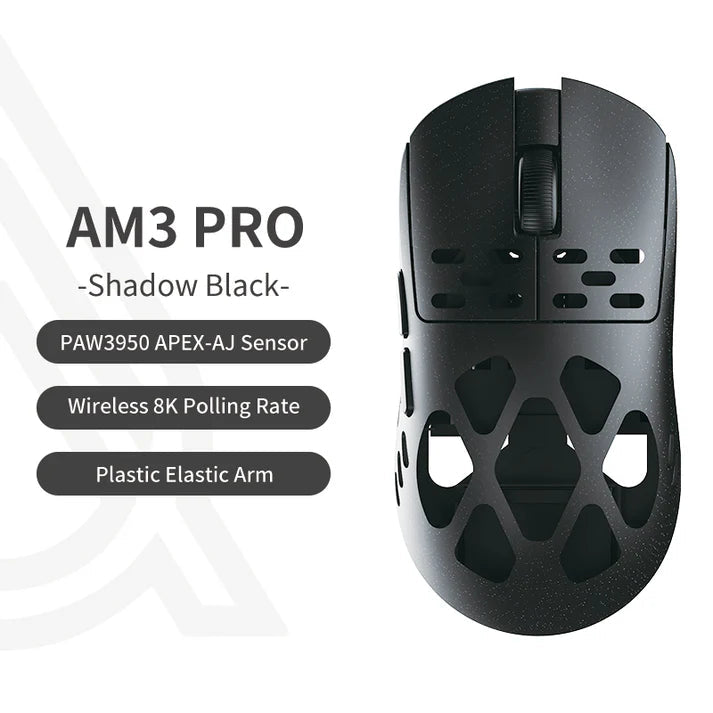 Ajazz AM3 Max Tri-Mode Ultra Lightweight Mouse