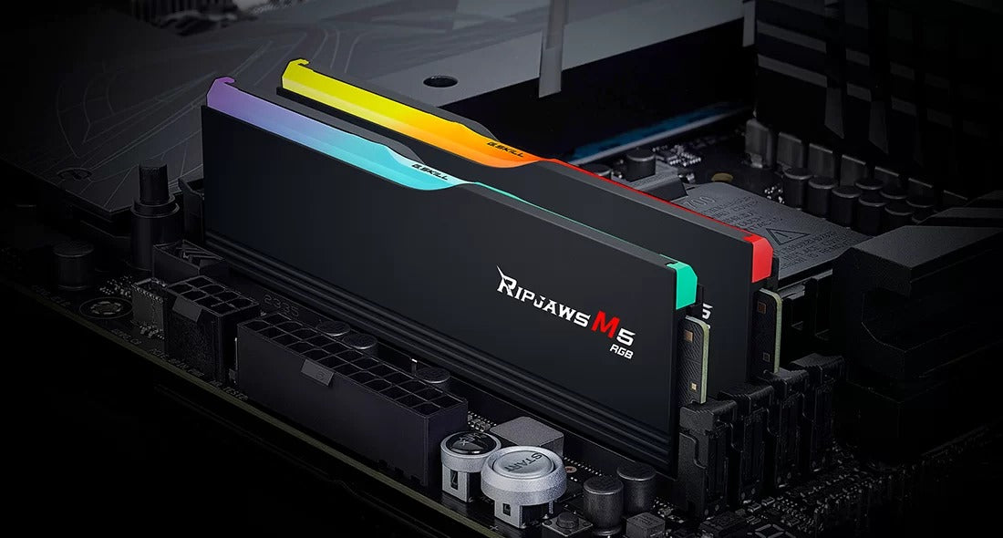 G.Skill Ripjaws M5 RGB 32GB (2x16GB) DDR5 6400MT/s CL36-48-48-102 1.35V Intel XMP Desktop Memory