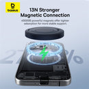 Baseus Simple Mini4 Magnetic Wireless Charging 15W Qi2 (Cosmic Black) (P10273300121-01)