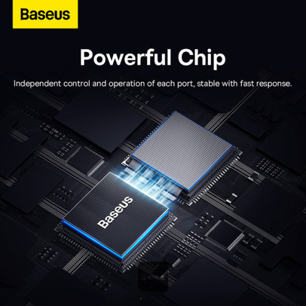 Baseus UltraJoy Series 4-Port Hub USB-C to 4xUSB 3.0 (Space Grey) (B0005280A813-03)