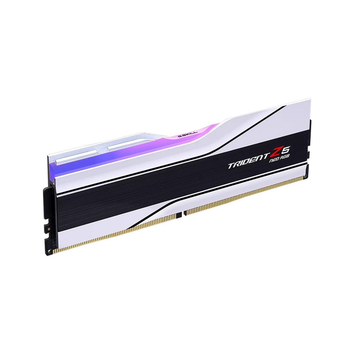 G.Skill Trident Z5 Neo RGB 32GB (2x16GB) DDR5 6000 MT/s CL28-36-36-96 1.40V AMD EXPO Desktop Memory (Matte White) (F5-6000J2836G16GX2-TZ5NRW)
