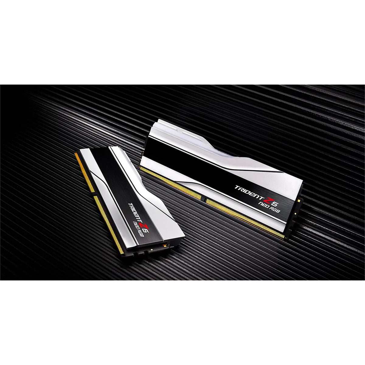 G.Skill Trident Z5 Neo RGB 32GB (2x16GB) DDR5 6000 MT/s CL28-36-36-96 1.40V AMD EXPO Desktop Memory (Matte White) (F5-6000J2836G16GX2-TZ5NRW)