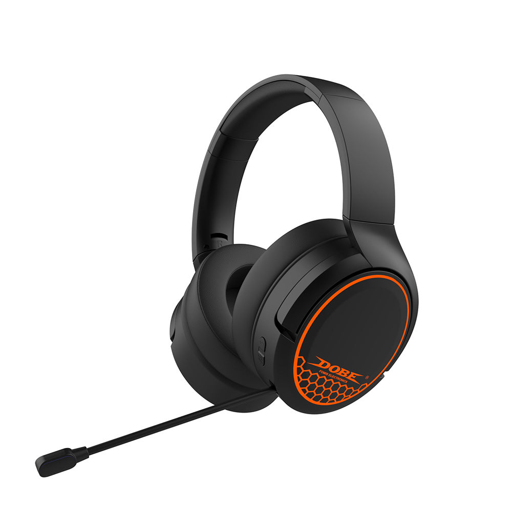 Dobe RGB Wireless Gaming Headset for PS5/PS4/Nintendo Switch/PC/Phone TP5-35110