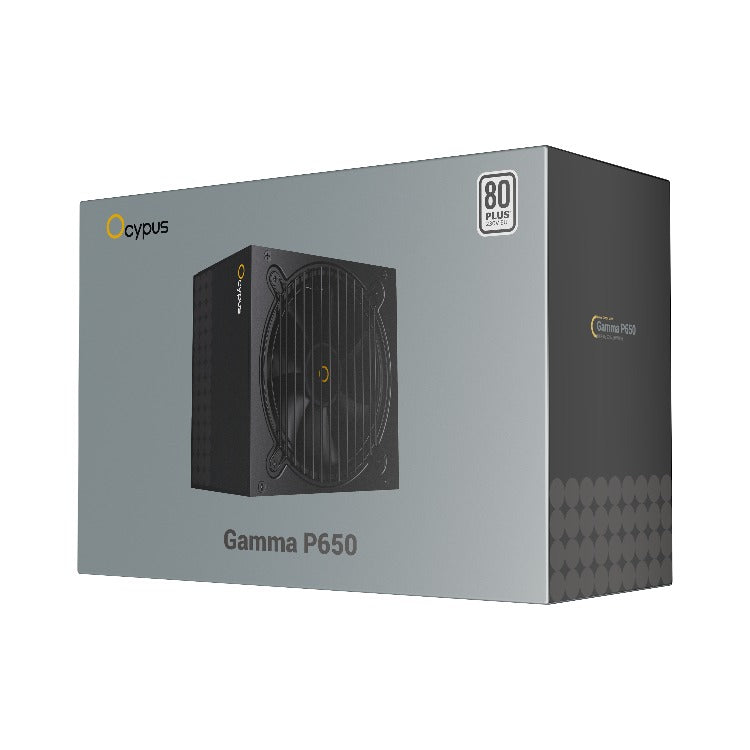 Ocypus Gamma P650 650W 80+ 230V Power Supply (Black)