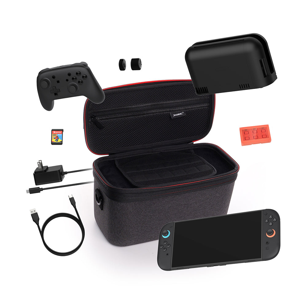 Dobe Double-Layer Storage Case for Nintendo Switch 2