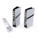 Dobe Cooling Fan RGB for PS5 Pro TP5-35153S (Transparent Black, White)