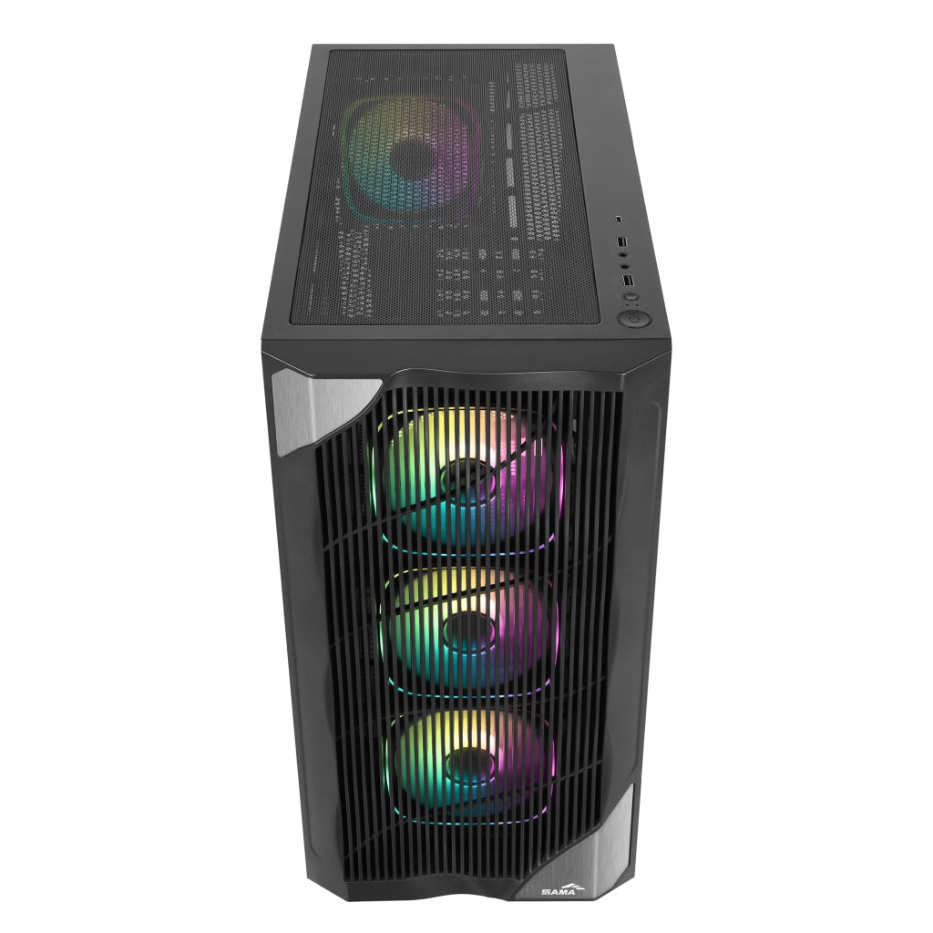 Sama V42 Mid-Tower Wave Front Panel PC Case