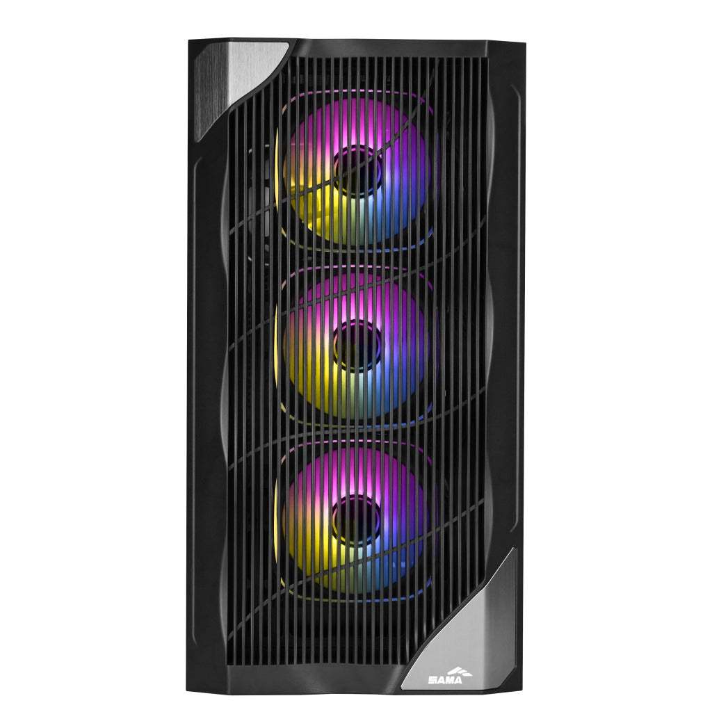 Sama V42 Mid-Tower Wave Front Panel PC Case