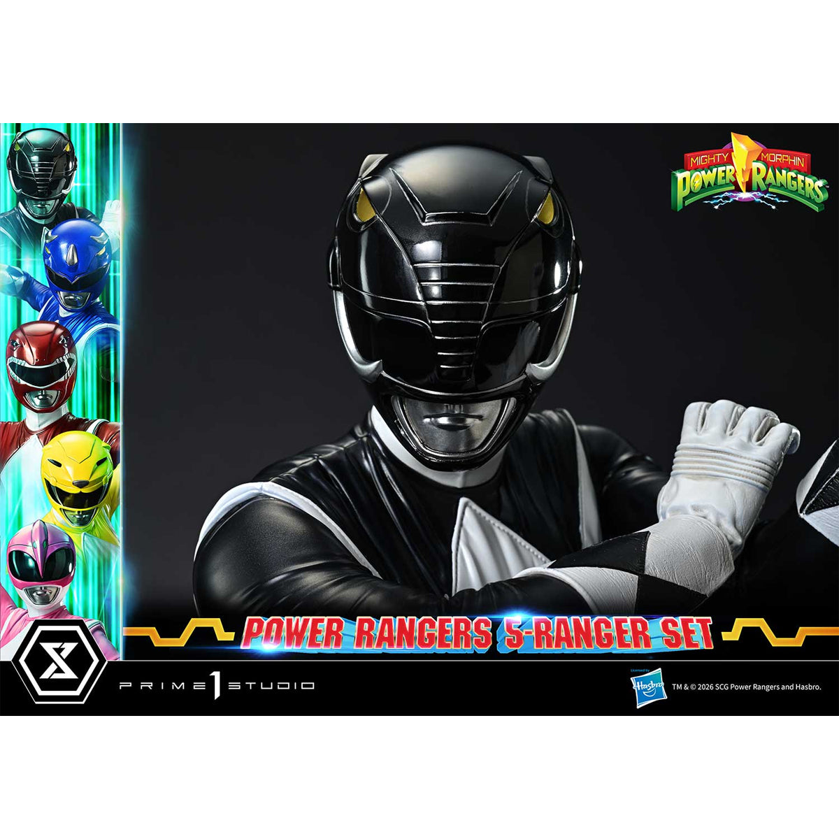 Premium Masterline Mighty Morphin Power Rangers: Power Rangers 5-Ranger Set