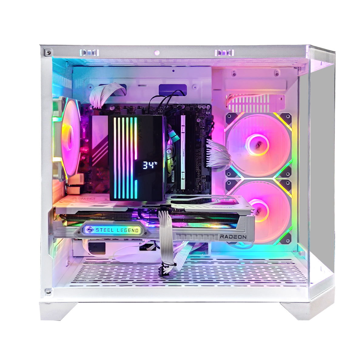 Aurora Spectra White Desktop Gaming PC