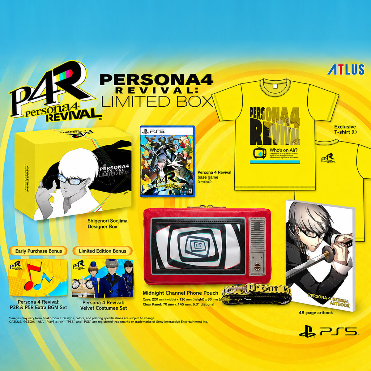 PS5 Persona 4 Revival Limited Box
