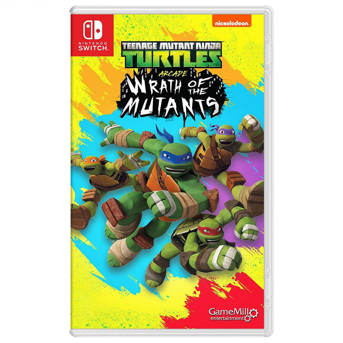 DATABLITZ | NINTENDO SWITCH TEENAGE MUTANT NINJA TURTLES WRATH OF