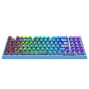 E-Yooso Z-94J Tri-Mode RGB 94-Keys Hot-Swappable Mechanical Keyboard Cystal Blue