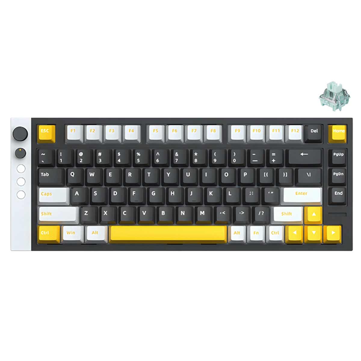 Lamzu Jet75 RGB 82-Keys 32K Scanning Rate 8KHz Polling Rate Hall Effect Aluminum Case Wired Magnetic