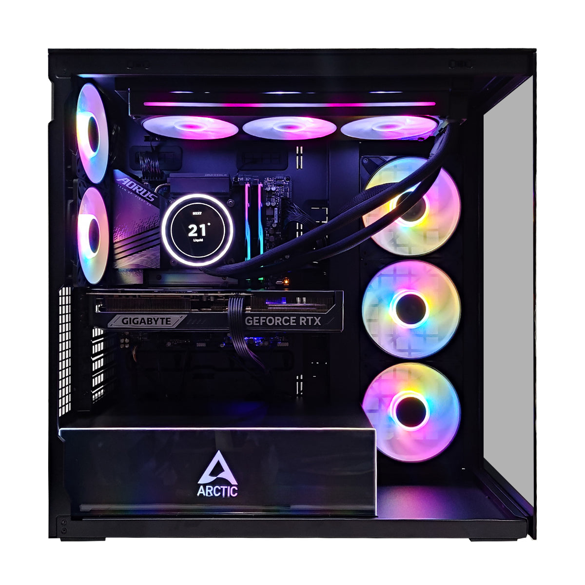 Ultra Xtender Black Desktop Gaming PC