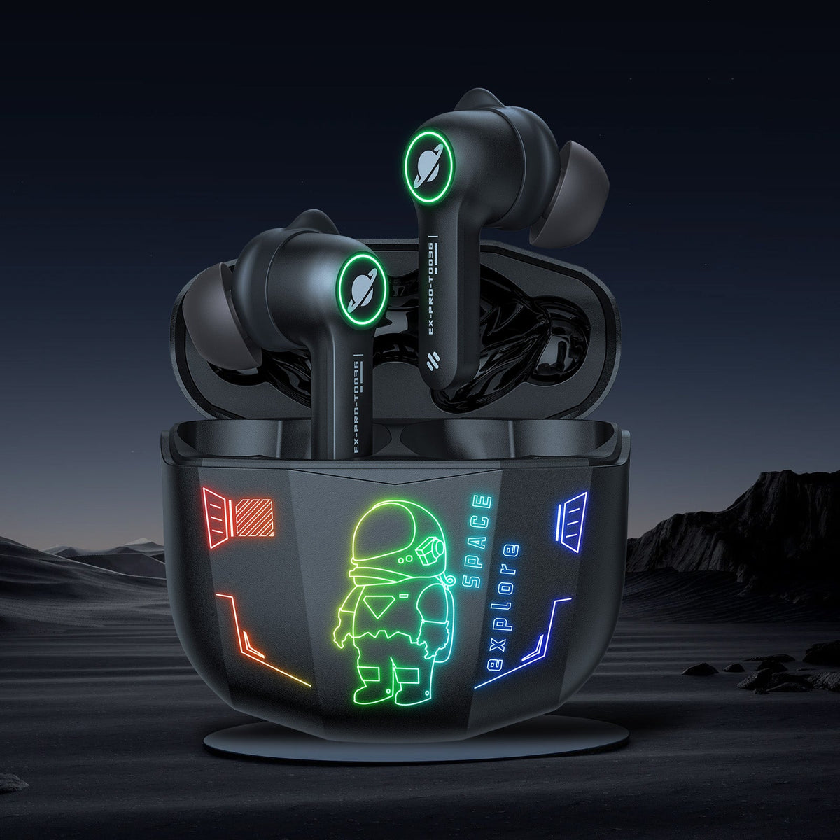 Onikuma T36 Wireless Earphones (Black)