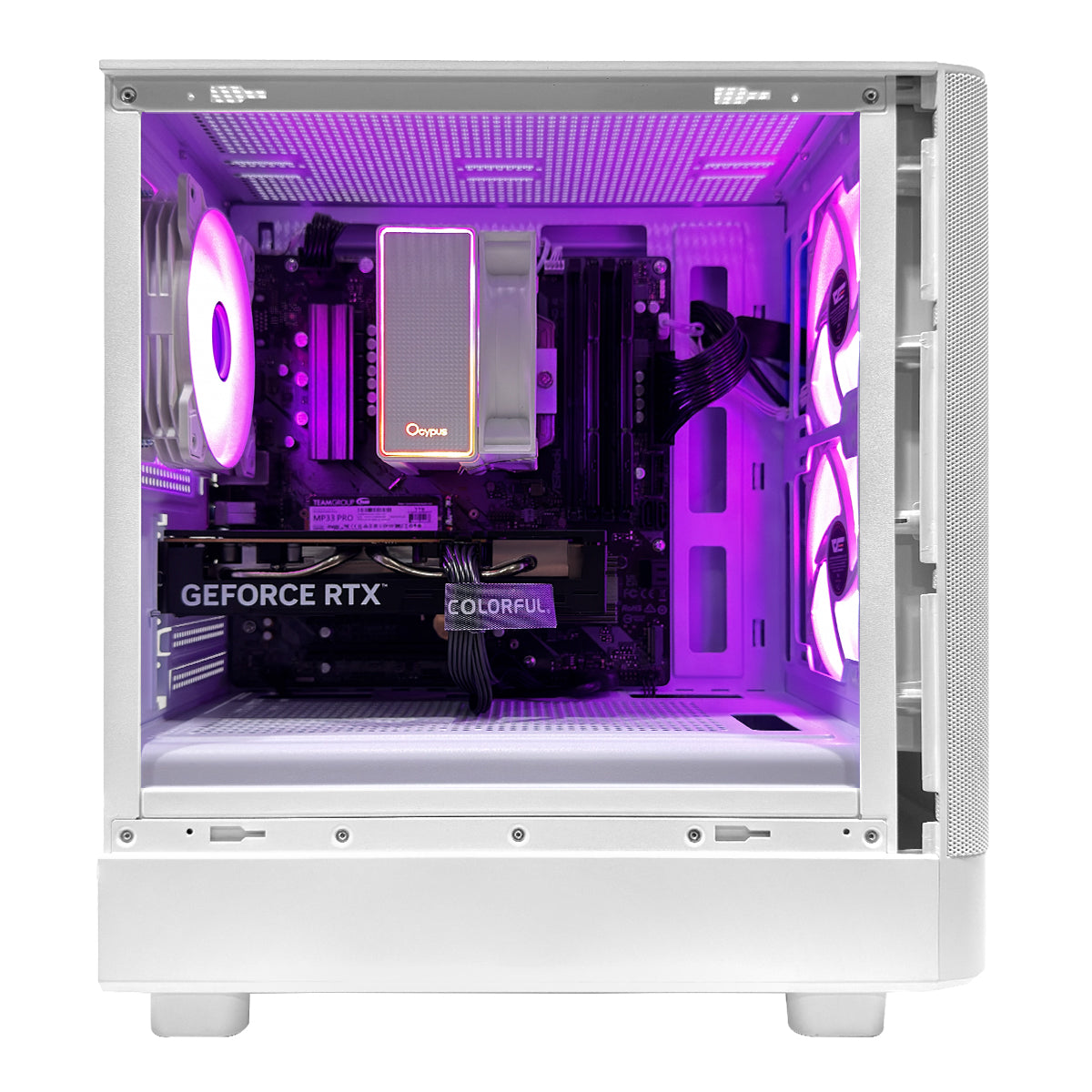 Sigma DB330M Mesh White Desktop Gaming PC
