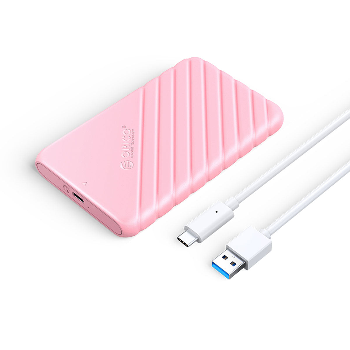 Orico 25PW1-C3 2.5 Inch USB 3.1 Gen1 Type-C Hard Drive Enclosure (Pink)