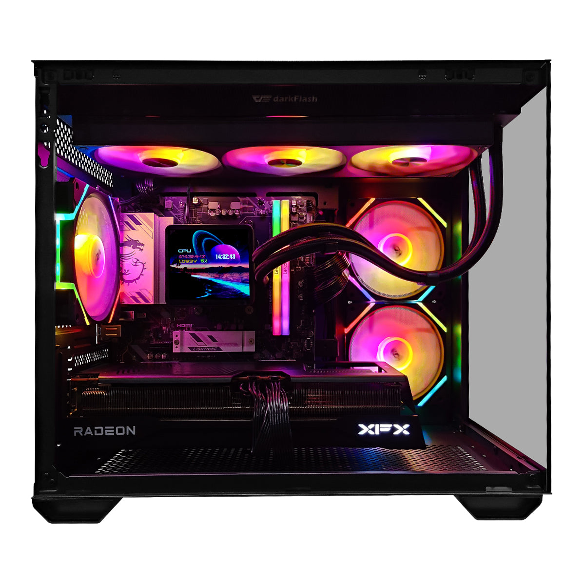 Optima Pro PANO Black Desktop Gaming PC
