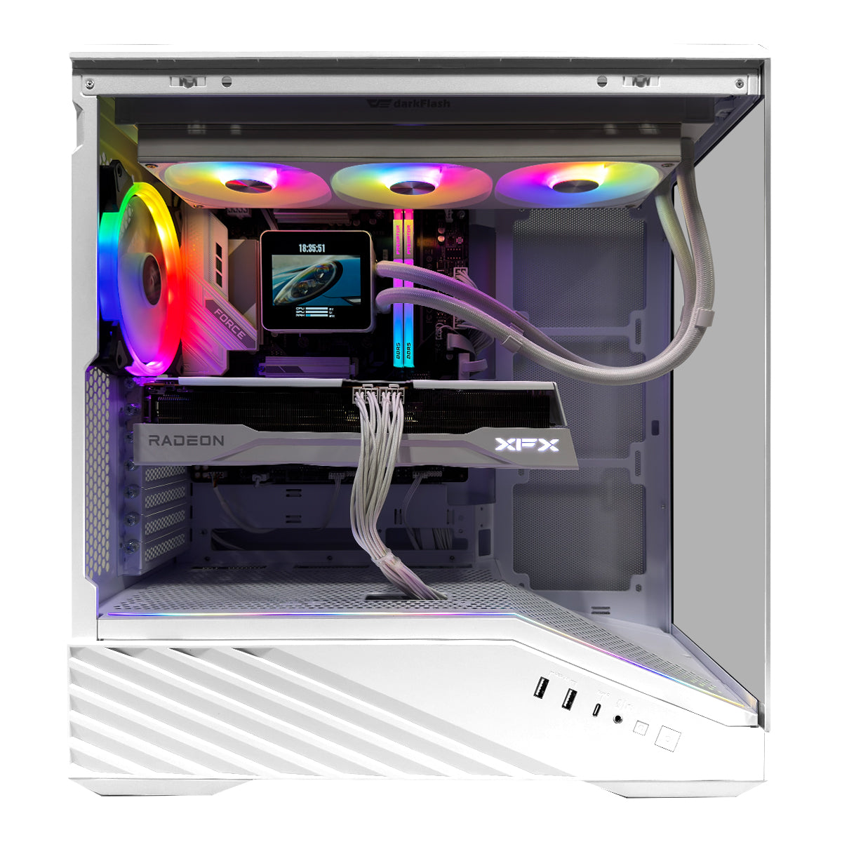 Optima V100 Vector White Desktop Gaming PC