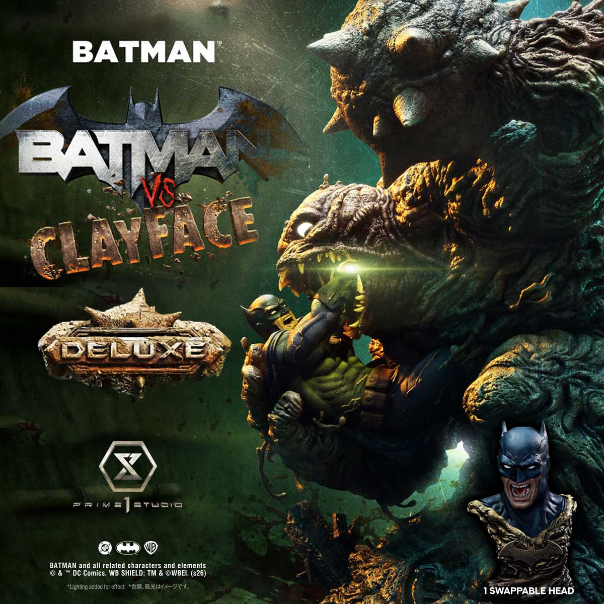Ultimate Premium Masterline Batman (Comics) Batman Vs Clayface Deluxe Version (UPMDC-16DX)