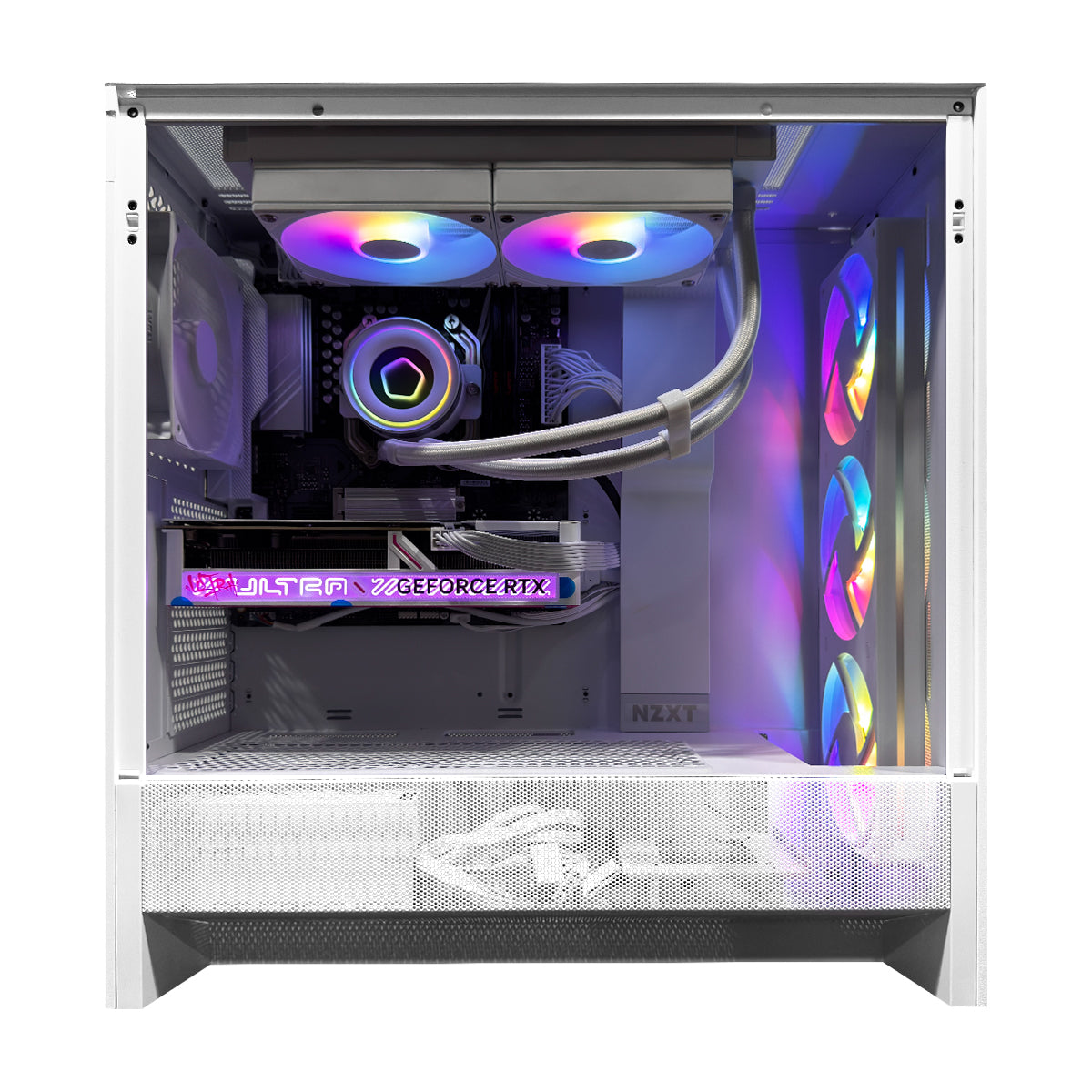 Aurora H5 Flow White Desktop Gaming PC | Datablitz