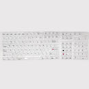 Royal Kludge CBSA-3 132 Keys Plastic Transparent Profile Keycaps Fullset (Pink)