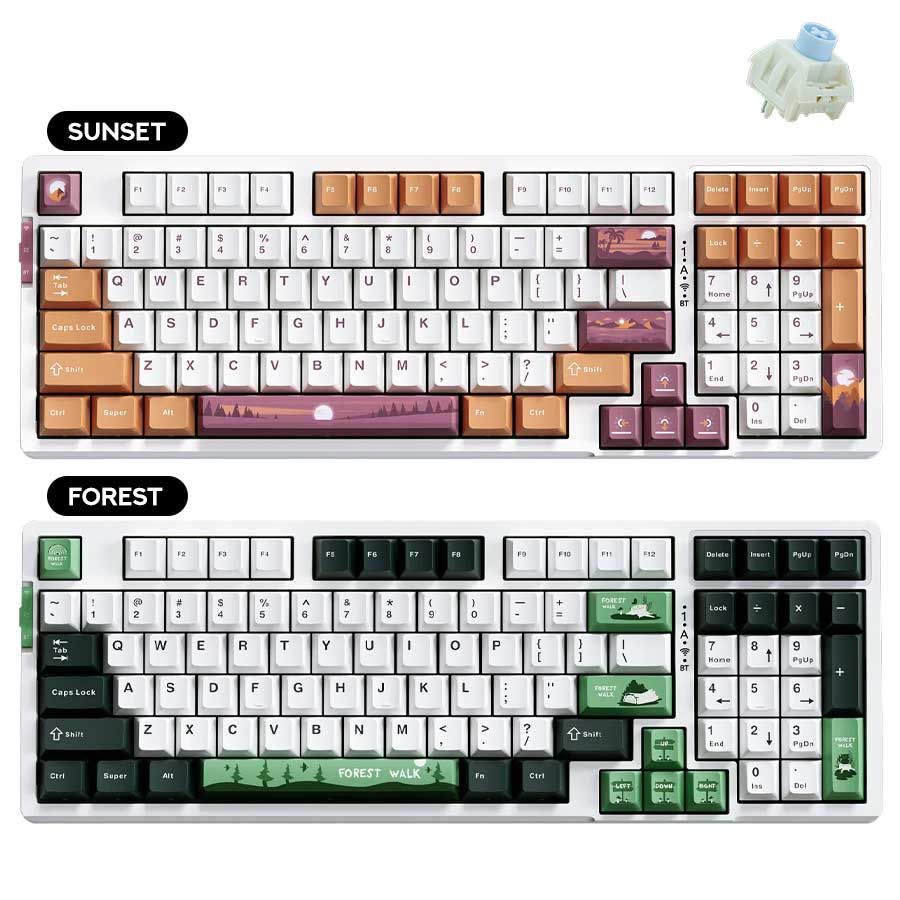 VGN V98 Pro Wireless Gaming Mechanical Keyboard | DataBlitz