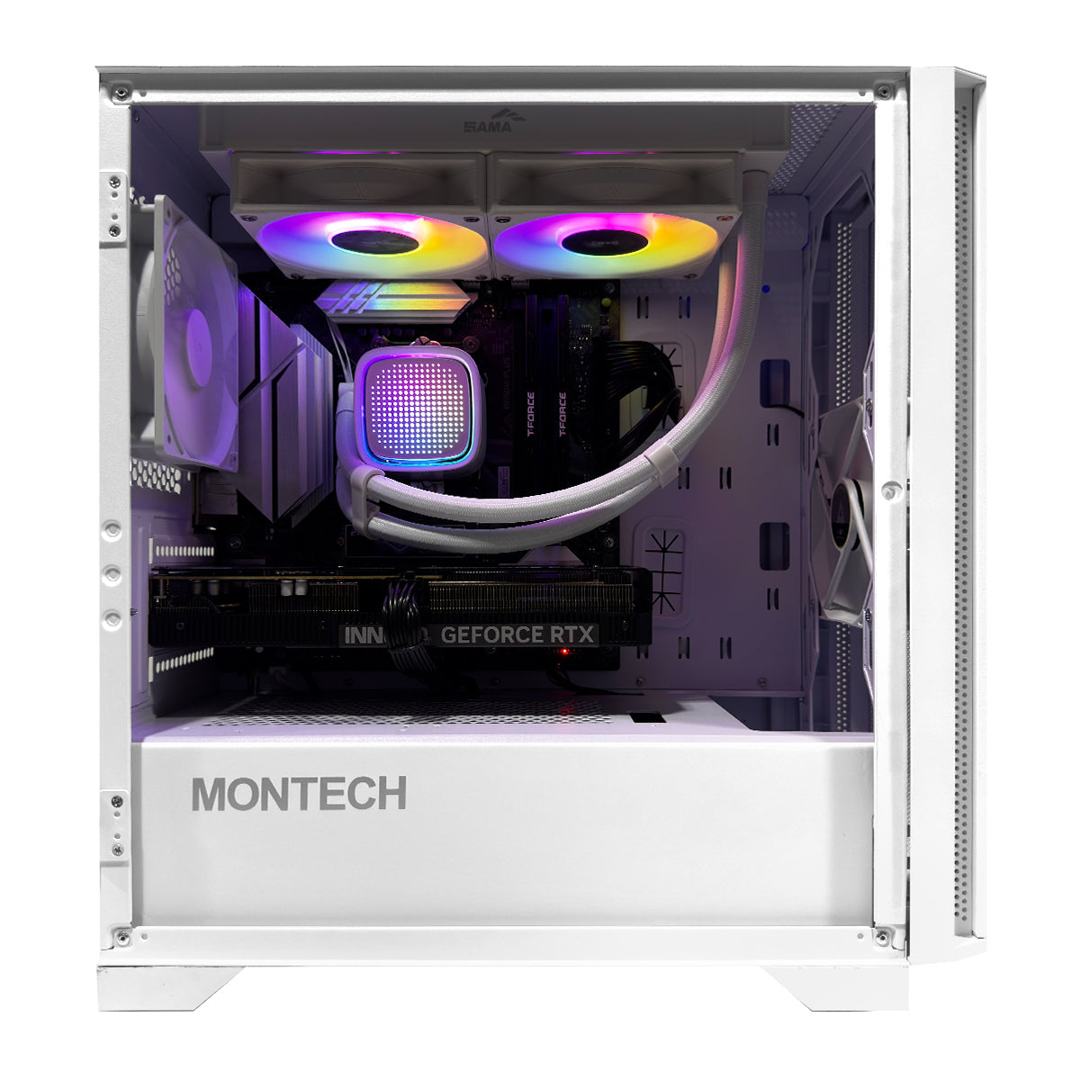 Aurora Air 100 Lite White Desktop Gaming PC