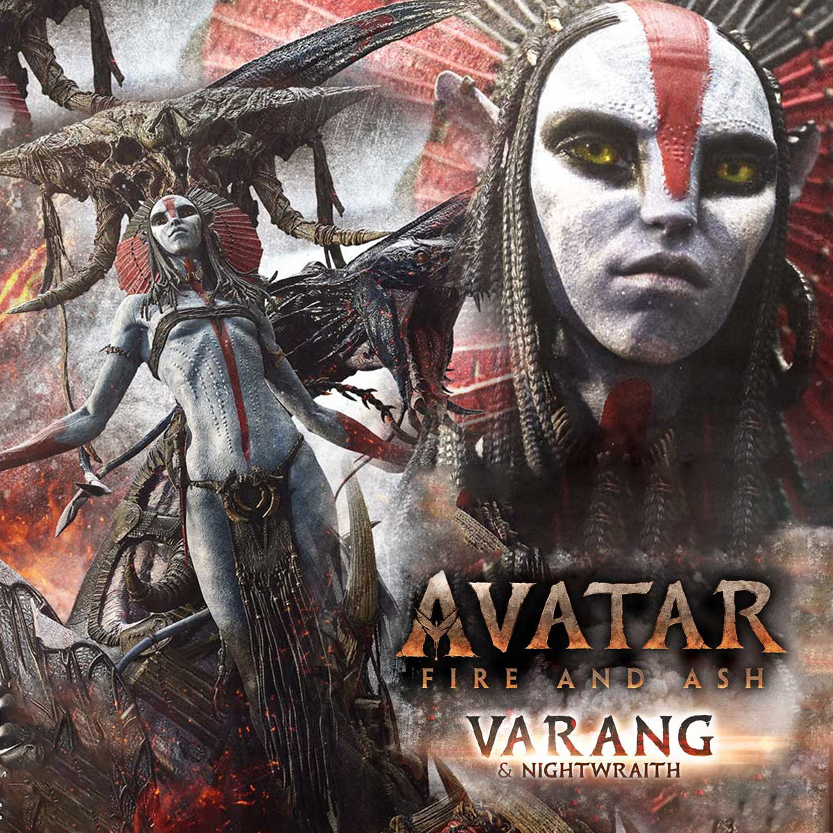Real Elite Masterline Avatar: Fire and Ash (Film) Varang & Nightwraith Avatar Legacy Collection