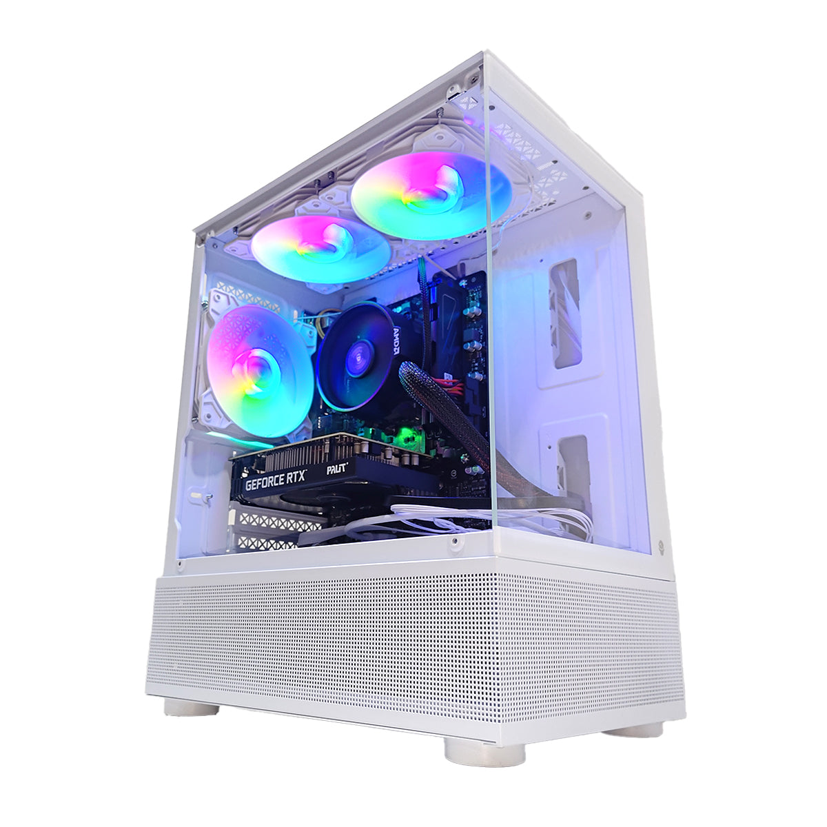 Alpha Reyna White Desktop Gaming PC