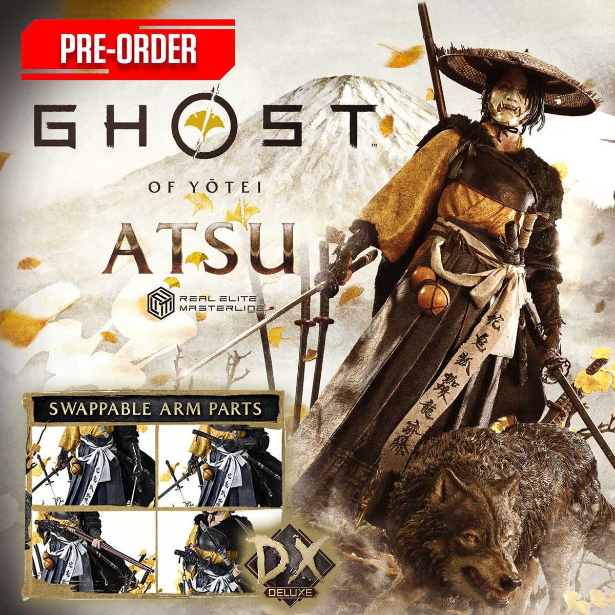 Real Elite Masterline Ghost of Yotei Atsu