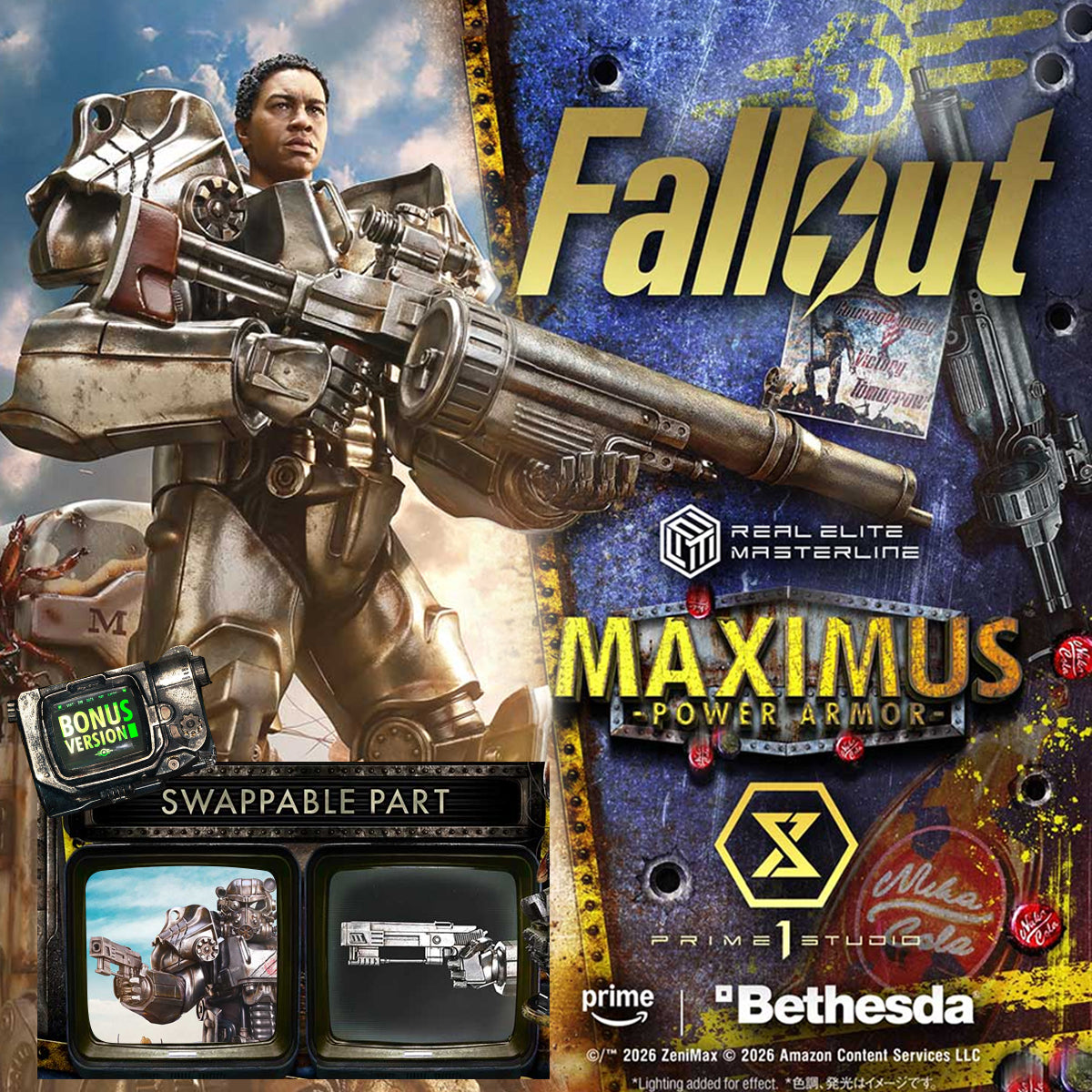 Real Elite Masterline Fallout Maximus Power Armor