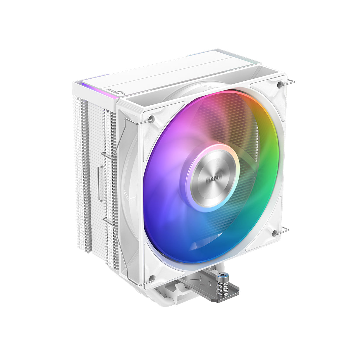 Sama A40L Single Tower ARGB CPU Air Cooler (White) (A40-WHWAYXOX-G)