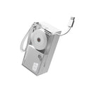 Sharge Retractable 3-in-1 Power Bank & Wall Charger 10000mAh 30W with Built-in USB-C Cable (White) (P7U)