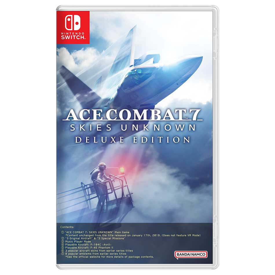 Nintendo Switch ACECOMBAT7: SKIESUNKNOWNDELUXE EDITION ACE COMBAT™7: SKIES UNKNOWN DELUXE EDITION for Nintendo
