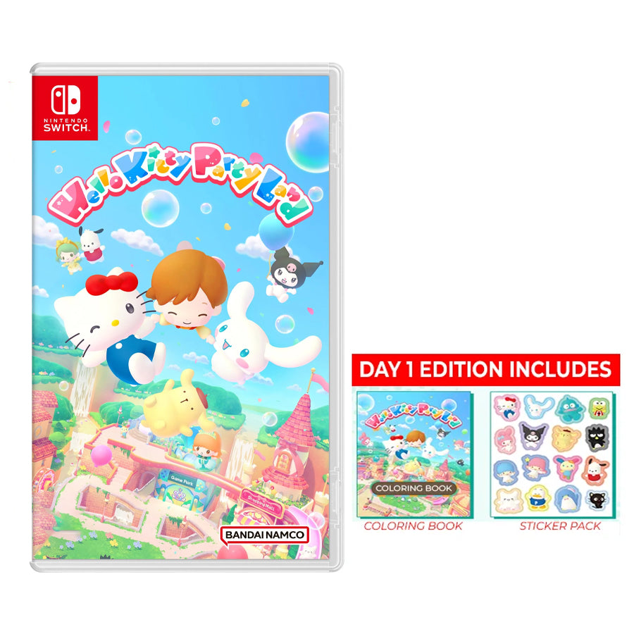 Nintendo Switch Hello Kitty Party Land - Day 1 Edition