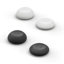Skull & Co. Convex Thumb Grip For Switch Pro / PS4 / PS5 Controller (2 Pairs) (Black/White)