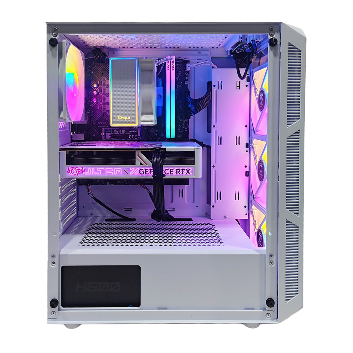 Sigma Hermes White Desktop Gaming PC