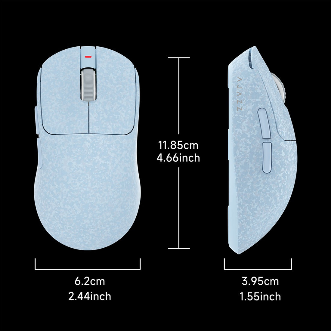 Nacodex x Ajazz AJ199 AI Carbon Fiber Composite Tri-Mode Mouse | DataBlitz